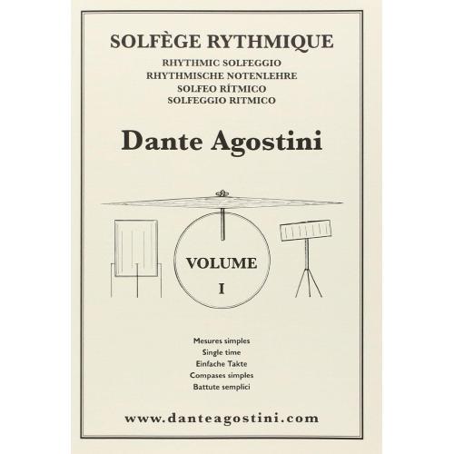 Prodotto: AGORYT1 - Solfeggio Ritmico N.1(Battute Semplici) - Dante  Agostini (Batteria - Percussioni);