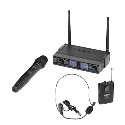 Radiomicrofono Doppio UHF Digitale / Palmare / Archetto