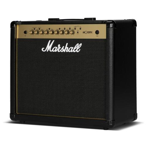 Prodotto: MG101GFX - Marshall MG101GFX Gold 100W 1x12 Guitar Combo -  Marshall (Amplificatori - Amplificatori Combo per Chitarre Elettriche);  08193343