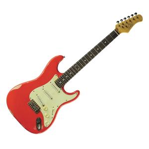 CHITARRA ELETTRICA EKO S300 Relic Fiesta Red