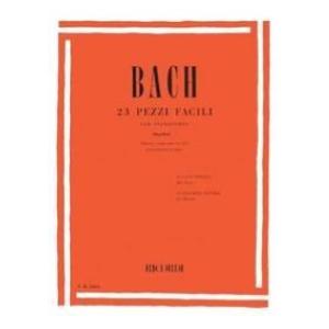 BACH 23 PEZZI FACILI PER PIANOFORTE  EDIZIONE RICORDI CON CD