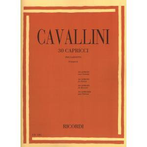 30 CAPRICCI ERNESTO CAVALLINI PER CLARINETTO