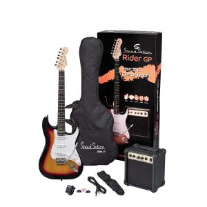 SOUNDSATION RIDER GP 3TS GUITAR PACK ELETTRICO - SUNBURST