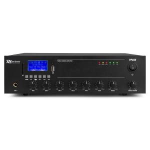 POWER DYNAMICS AMPLIFICATORE PA 50W 70-100V 8OHM 12V con USB/SD/BT