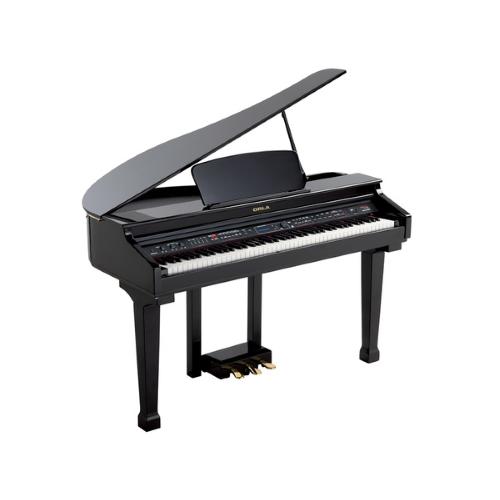 Prodotto: GRAND120 - PIANOFORTE DIGITALE 88 TASTI GRADED HAMMER ACTION NERO  ORLA Grand 120 Black - Orla ( - Piani Digitali);