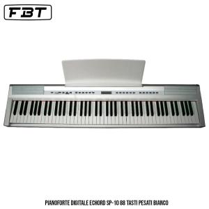 ECHORD SP10 White PIANOFORTE DIGITALE 88 TASTI PESATI BIANCO