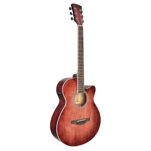 CHITARRA ACUSTICA CUTAWAY AMPLIFICATA CON FINITURA HAND WIPED SAGUARO-HW-CE RD