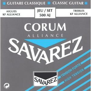 SAVAREZ 500AJ ALLIANCE CORUM HIGH TENSION MUTA CORDE CHITARRA CLASSICA