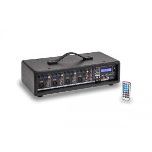 SOUNDSATION PMX-4BT MIXER AMPLIFICATO 6 CANALI DA 200+200W MAX. CON EFFETTI, MP3 E BT 