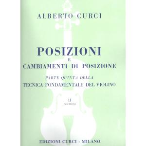 CURCI Posizioni e cambiamenti. Parte quinta fascicolo 2. Milano, Edizione Curci